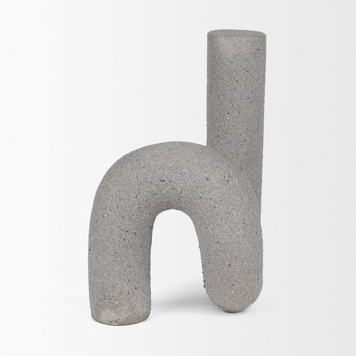 10" Gray Resin Decorative Wall Sculpture