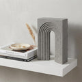 10" Gray Resin Tabletop Sculpture