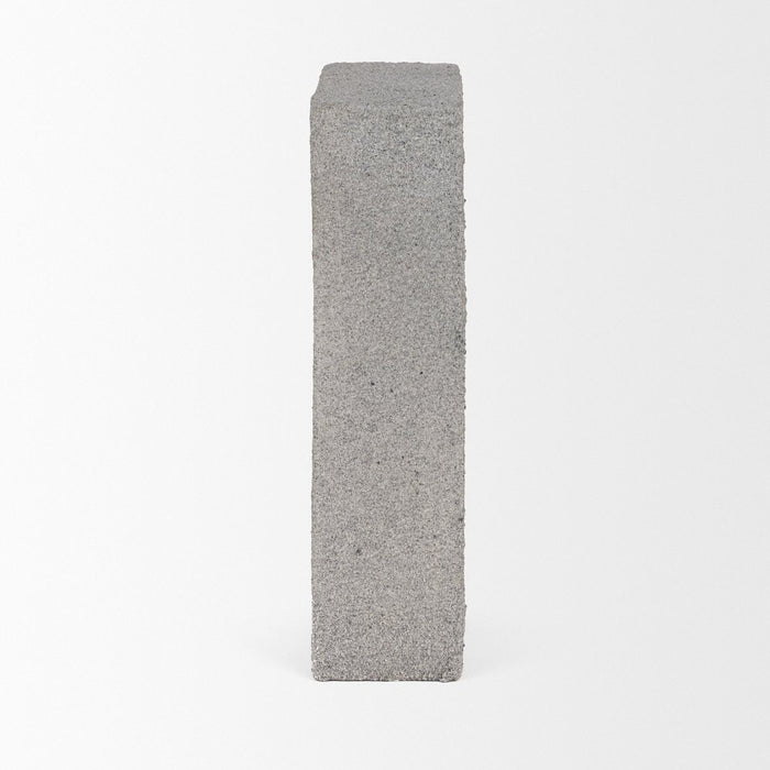 10" Gray Resin Tabletop Sculpture