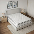 12" King Gel Memory Foam Check Medium Hybrid Mattress