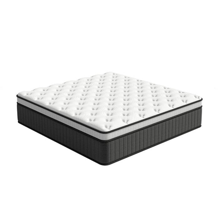 12" Twin Memory Foam Medium Euro Top Hybrid Mattress
