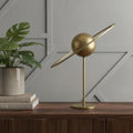 16" Gold Iron Solar System Tabletop Sculpture