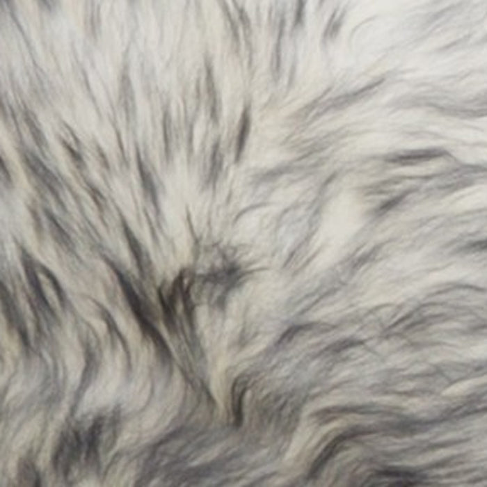 17" X 17" Gray Genuine Sheepskin Chair Pad