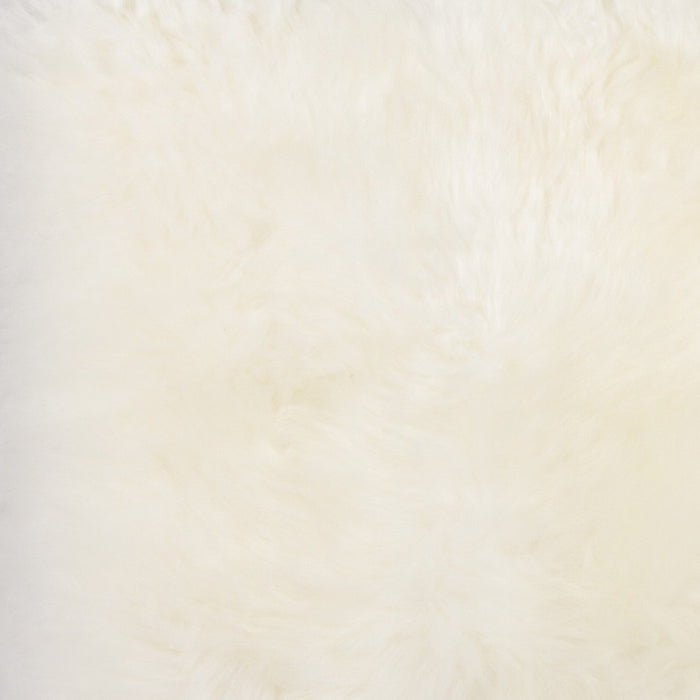 17" X 17" White Synthetic Solid Color Pad