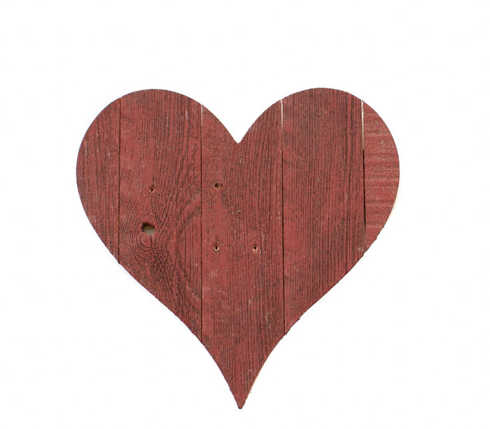 18" X 18" Red Wood Abstract Hanging Dimensional Sculpture