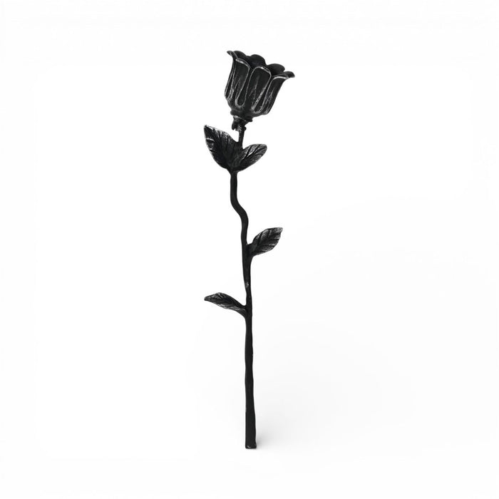 2" Black Cast Iron Hand Painted Tabletop Sculpture