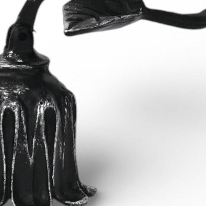 2" Black Cast Iron Hand Painted Tabletop Sculpture