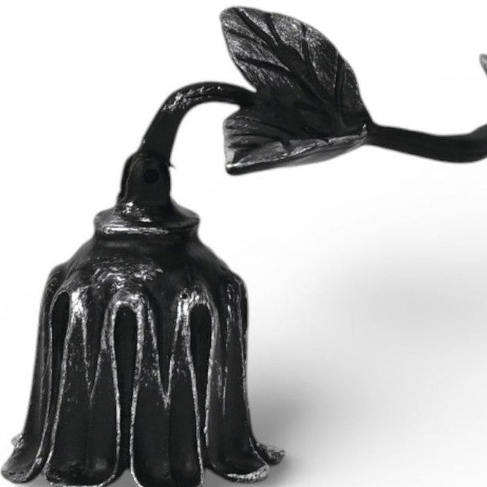 2" Black Cast Iron Hand Painted Tabletop Sculpture