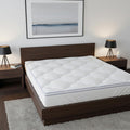 2" White Cotton Full Double Mattress Topper