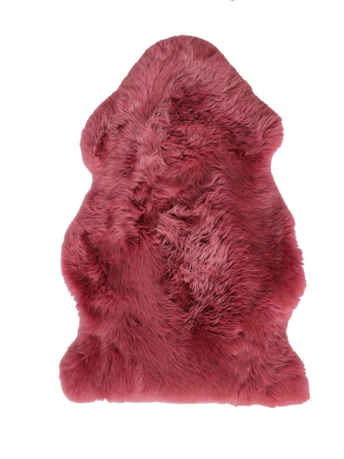2' X 3' Raspberry Shag Area Rug