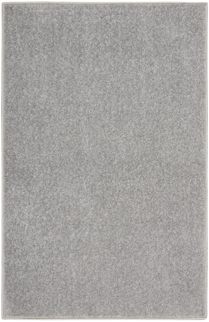 2' X 4' Gray Indoor Outdoor Area Rug