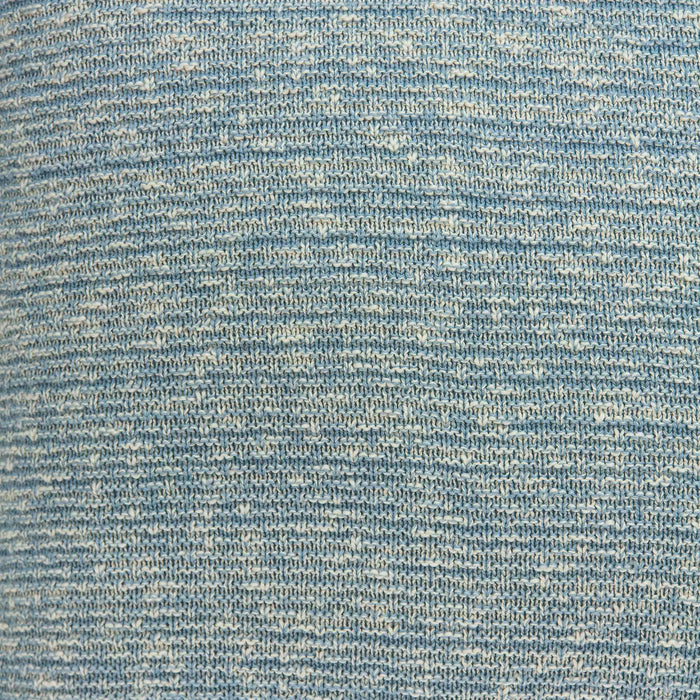 20" Aqua Teal Woven Cotton Blend Throw Pillow