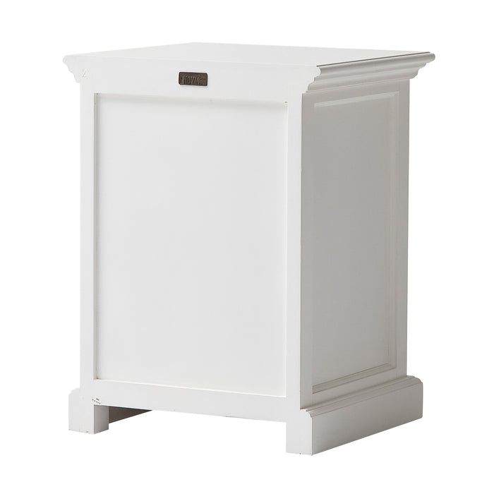 24" Solid Wood and Wood Nightstand