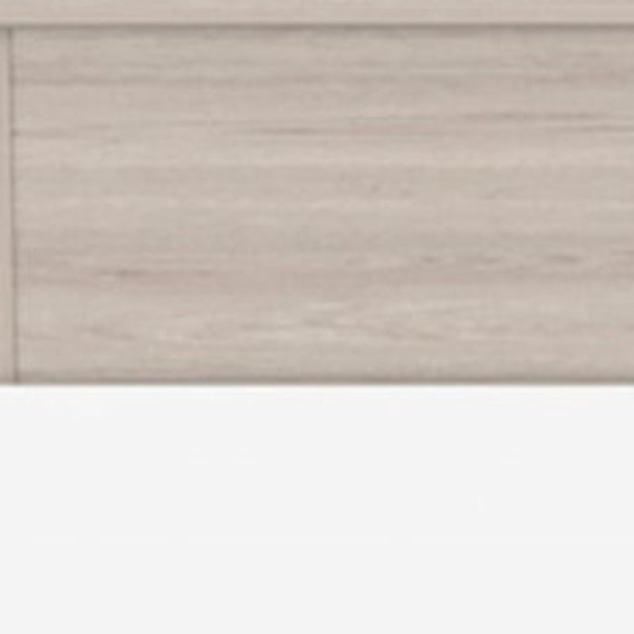29" Light Gray and White Three Drawer Dresser