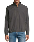 Ανδρικό Αδιάβροχο Μπουφάν 3 Τσέπες Softshell Basic Line σε 6 Αποχρώσεις-Ανθρακί-Small