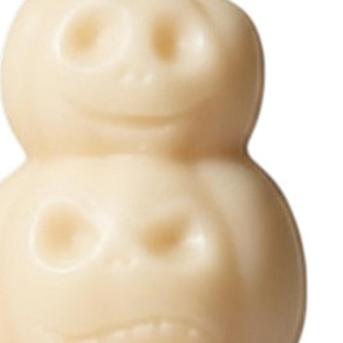 3" Ivory Creamy Vanilla Scented Dimensional Pumpkin Trio Soy Wax Candle