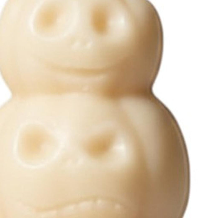 3" Ivory Pumpkin And Latte Scented Dimensional Pumpkin Trio Soy Wax Candle