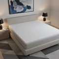 3" White Gel Memory Foam King Mattress Topper