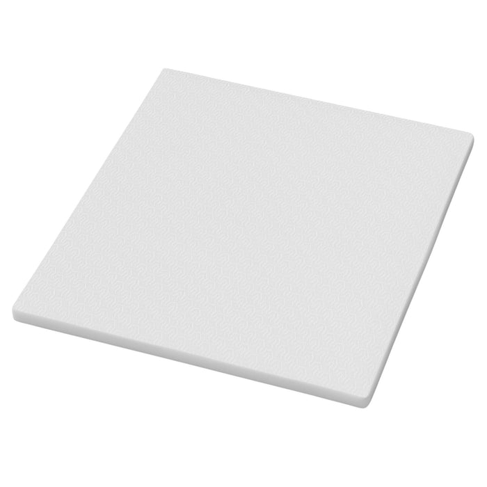 3" White Gel Memory Foam King Mattress Topper