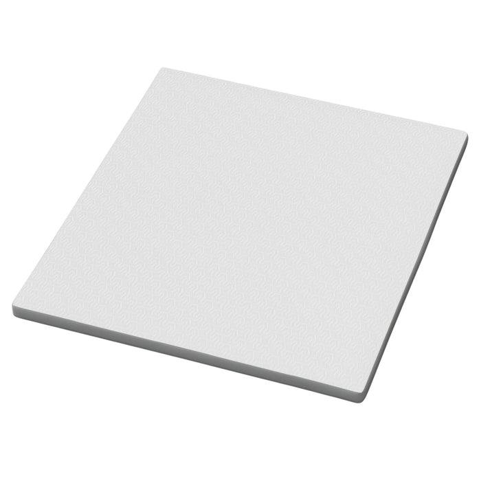 3" White Gel Memory Foam King Mattress Topper