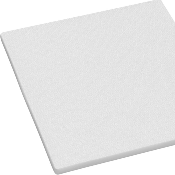 3" White Gel Memory Foam King Mattress Topper