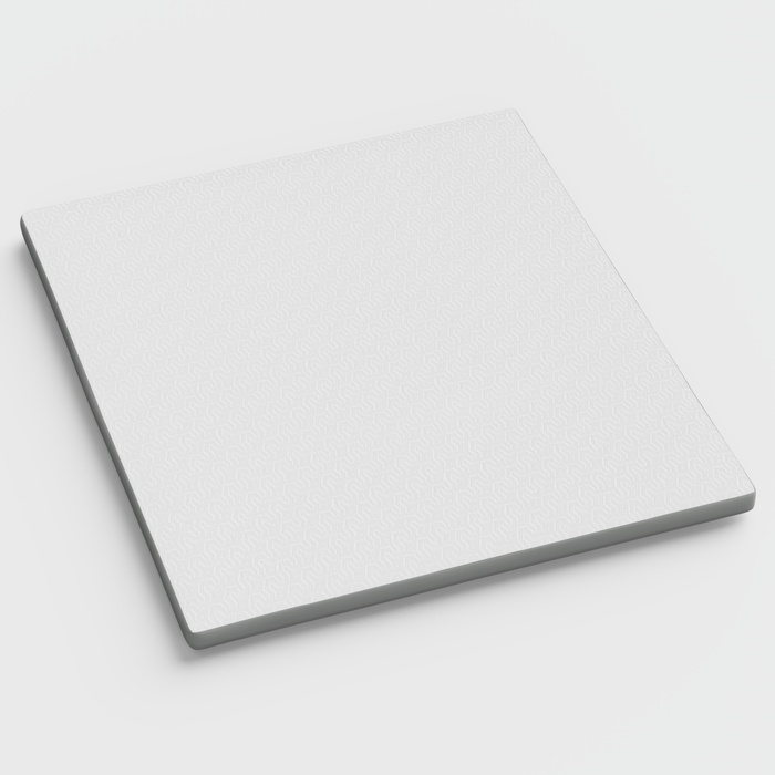 3" White Gel Memory Foam King Mattress Topper