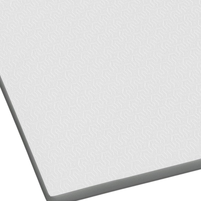 3" White Gel Memory Foam Queen Mattress Topper