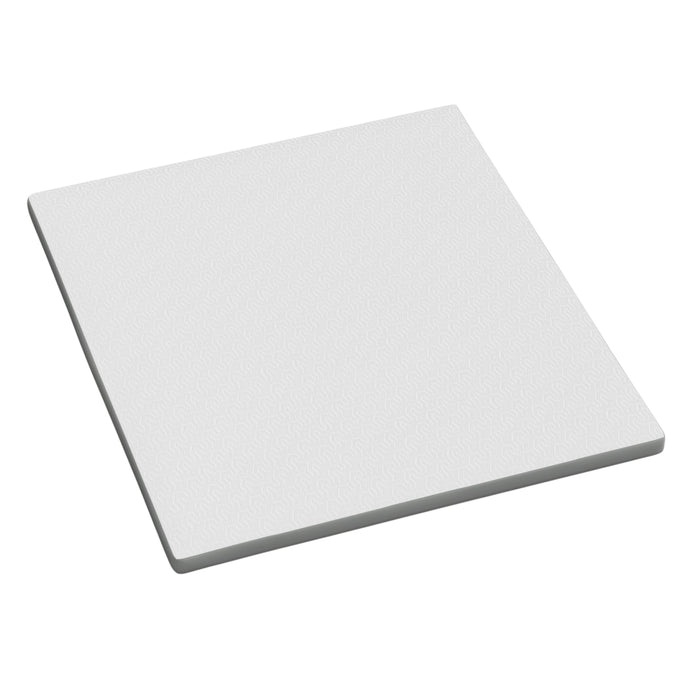 3" White Gel Memory Foam Twin Mattress Topper