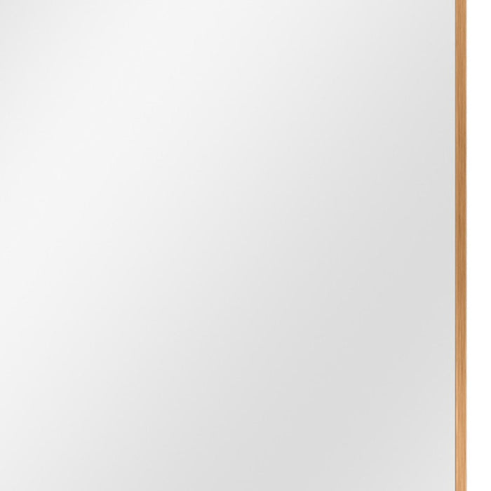 36" Gold Aluminum Framed Accent Mirror
