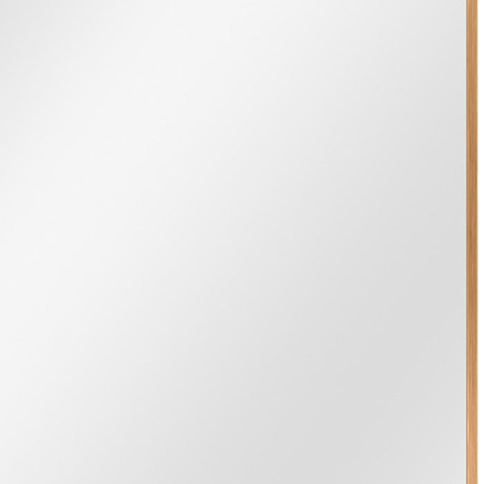 36" Gold Aluminum Framed Accent Mirror