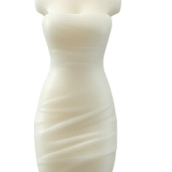 4" Ivory French Market Scented Dimensional Form Candle