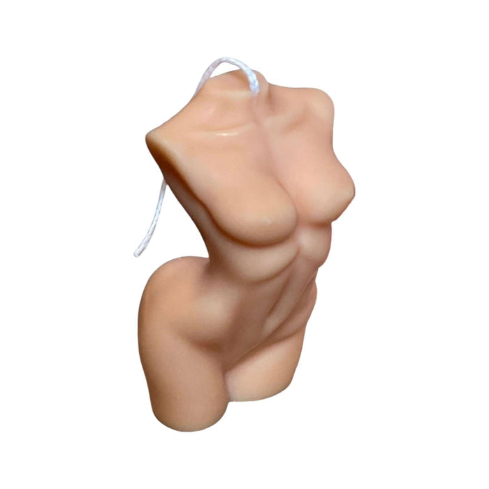 4" Natural Rose Petals Scented Dimensional Female Form Candle