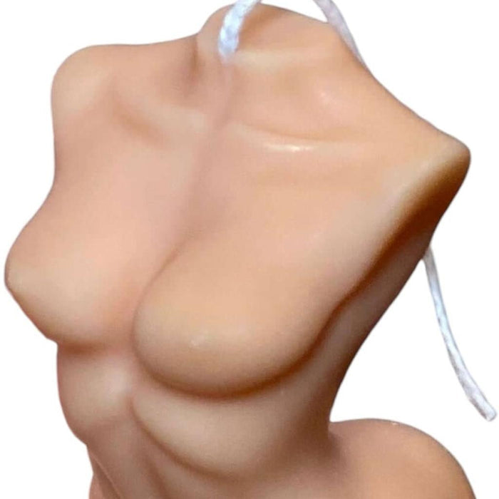 4" Natural Vanilla Scented Dimensional Female Form Candle