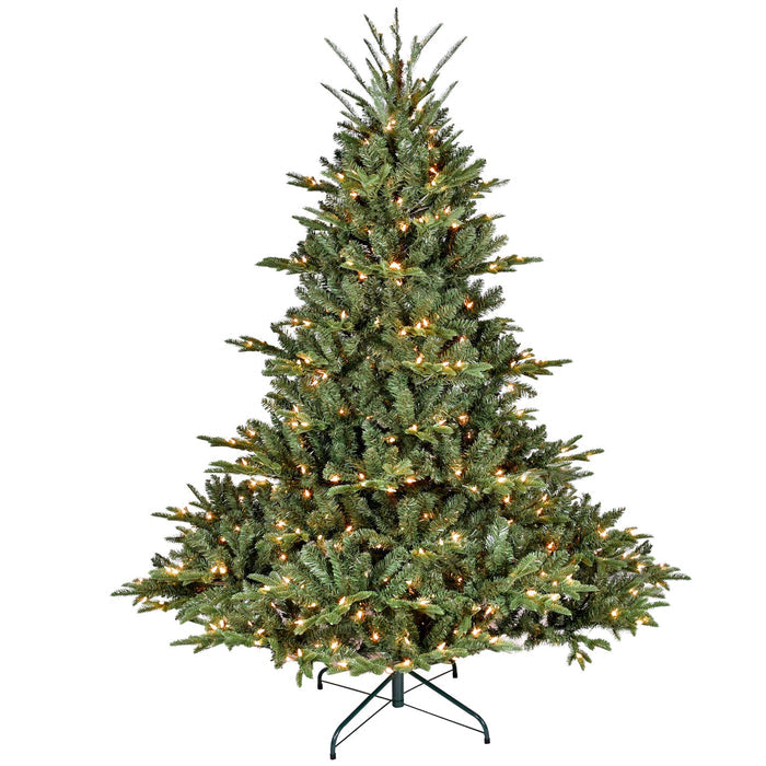 4' Pre Lit Full Pine Christmas Tree