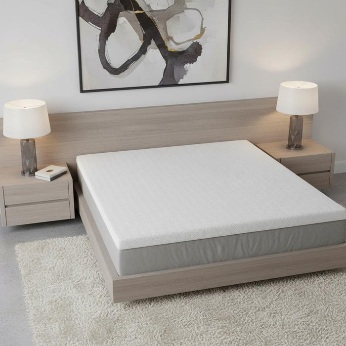 4" White Memory Foam Full Double Mattress Topper