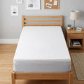 4" White Memory Foam Twin Mattress Topper
