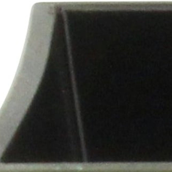 5" Silver Recycled Plastic Indoor Outdoor Square Pot Planter