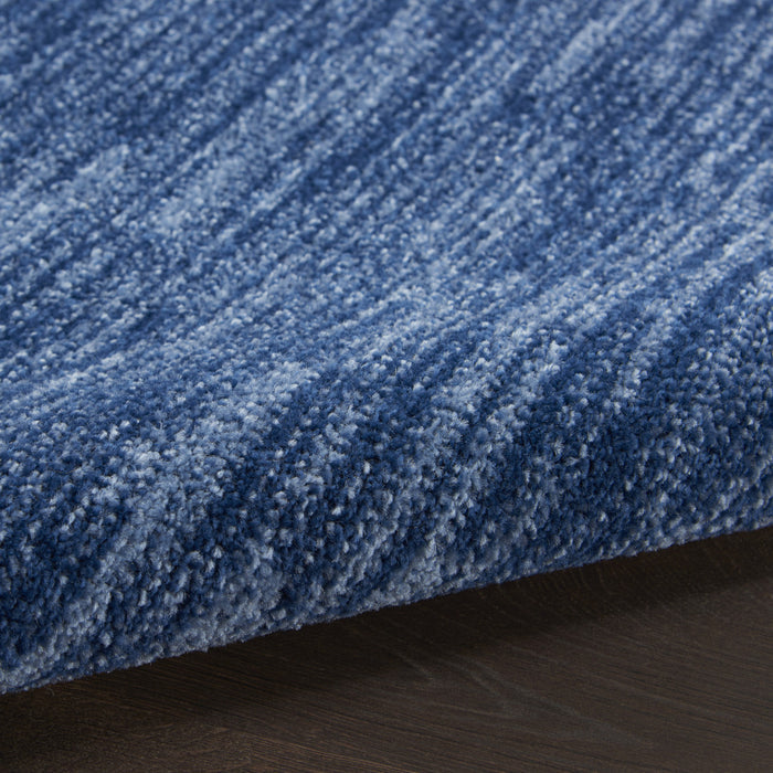5' X 7' Blue Indoor Outdoor Area Rug