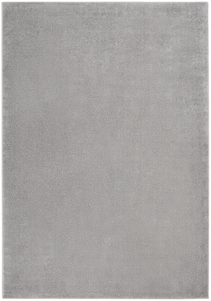 5' X 7' Gray Indoor Outdoor Area Rug