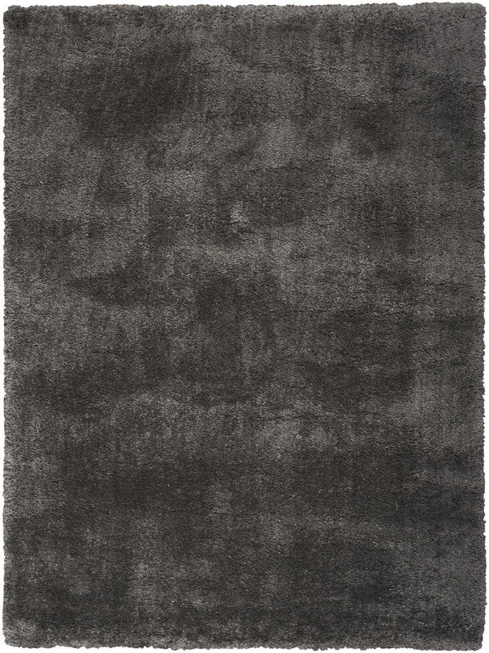 5' X 7' Gray Shag Area Rug