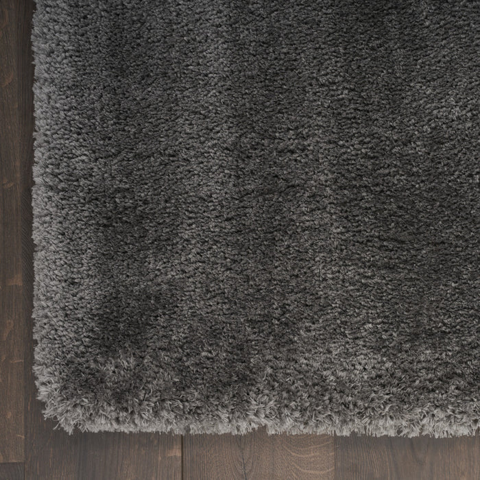 5' X 7' Gray Shag Area Rug