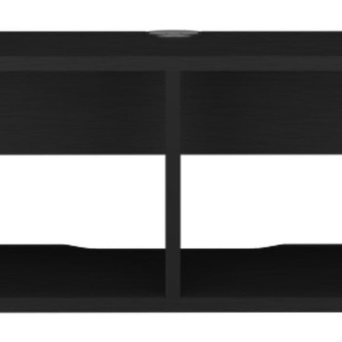 59" Black Floating Mount TV Stand