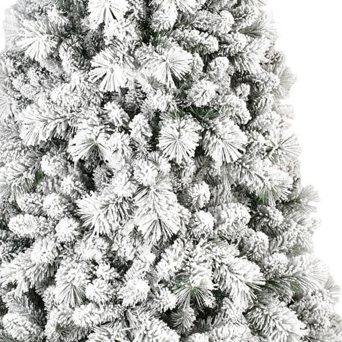 6' Full Flocked Pine Christmas Tree