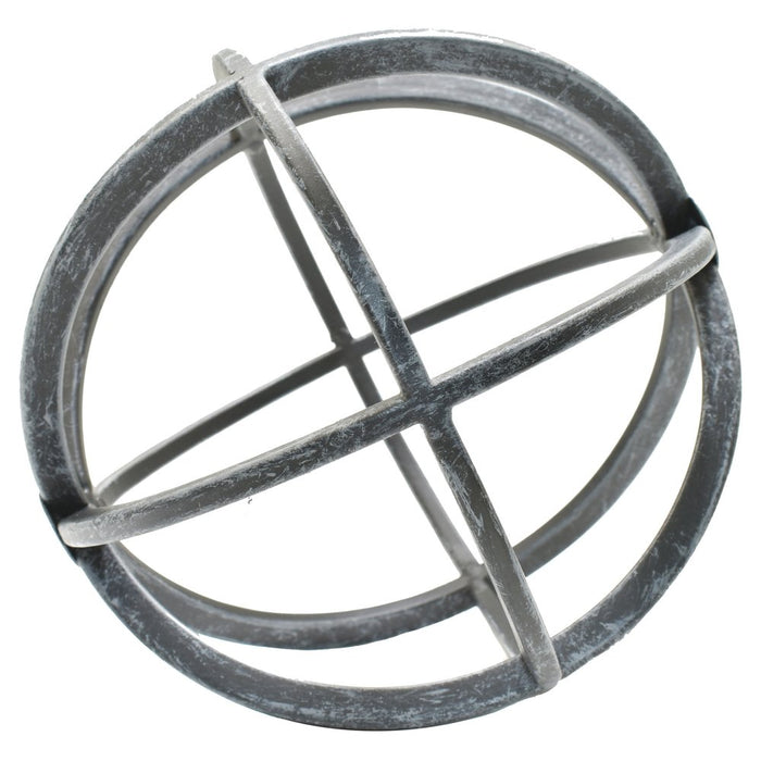 6" Pewter Metal Tabletop Sculpture