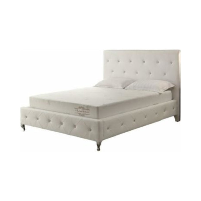 6" Queen Aloe Vera Infused Medium Memory Foam Mattress