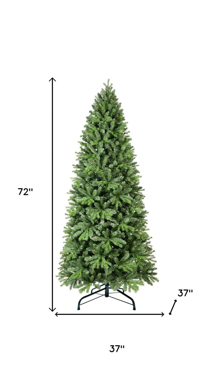 6' Slender Pine Christmas Tree
