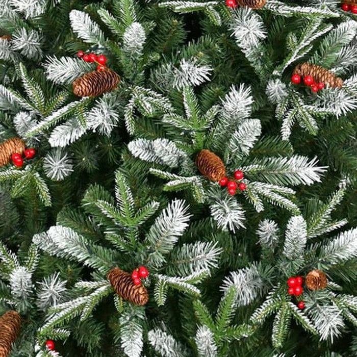 6' White Full Pine Christmas Tree