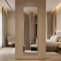 64" Gold Aluminum Freestanding And Wall Mounted Framed Full Length Mirror