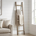 73" X 15" Espresso Wood Hanging Dimensional Sculpture