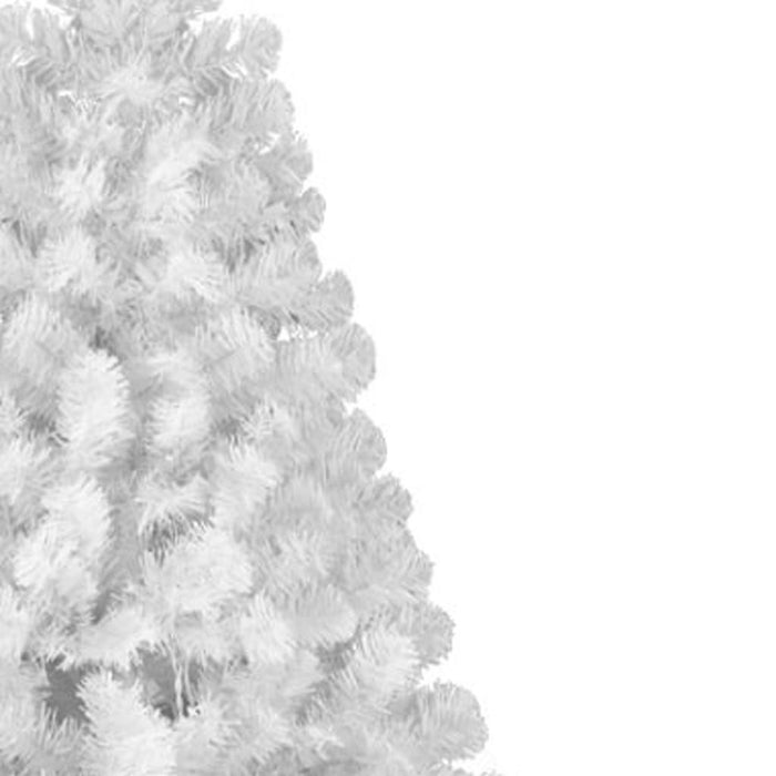8' White Full Pine Christmas Tree